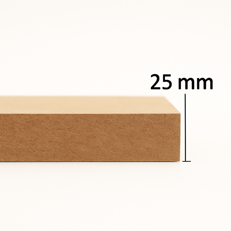 Standard MDF board 25mm