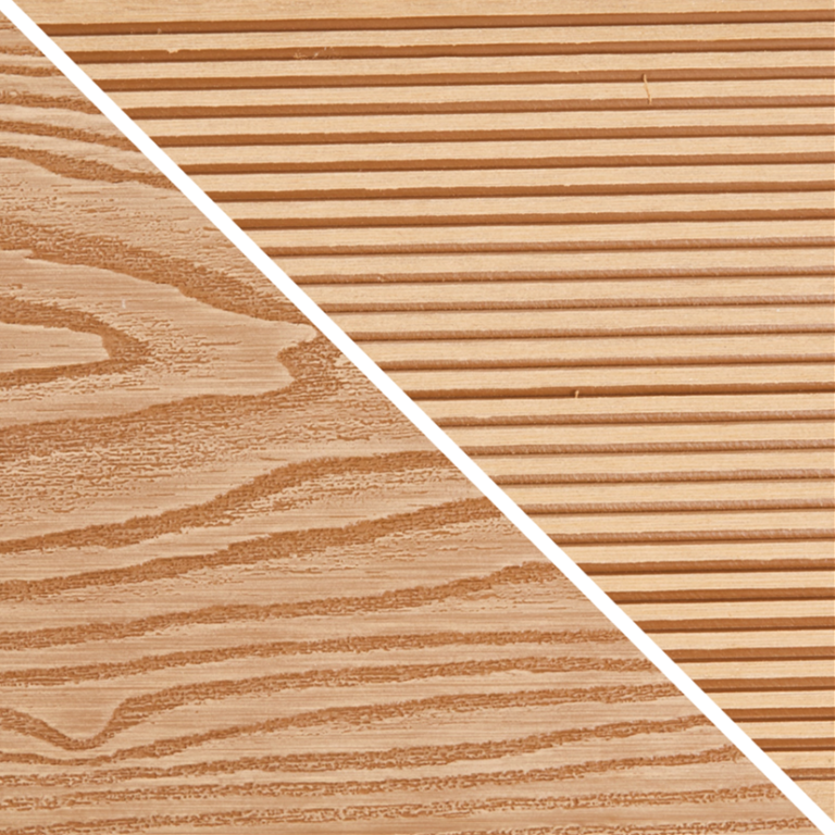 Triton Composite Decking Board – Teak | Affordable Uncapped WPC Deckin