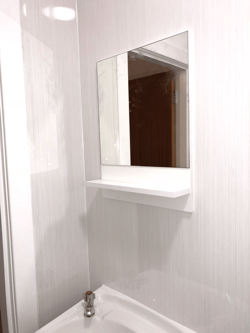 WetWall 8mm PVC Wall And Ceiling Panels Superior Strength Quick Fit And Wipes Clean