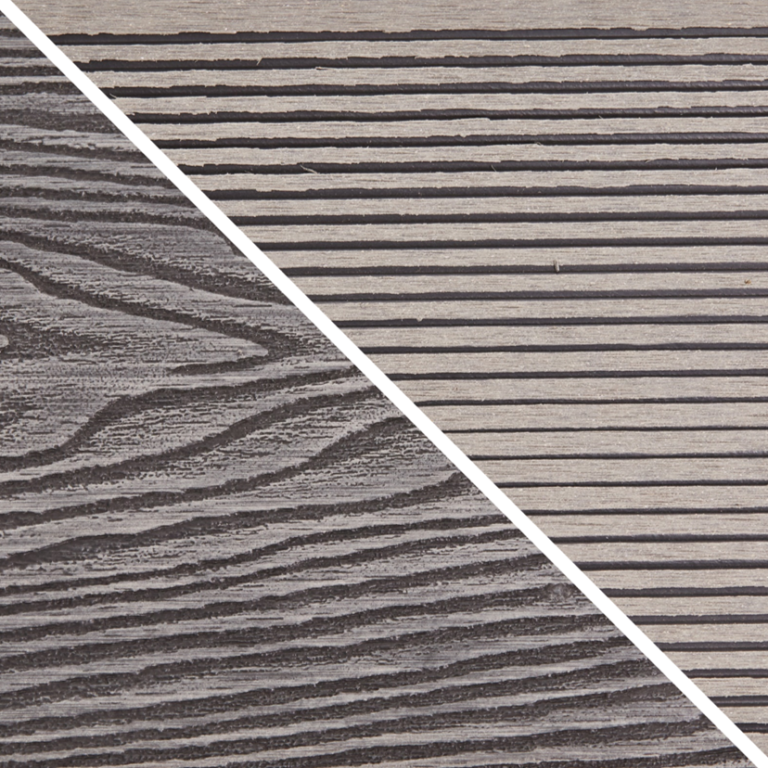 Triton Composite Decking Board – Grey | Affordable Uncapped WPC Decking