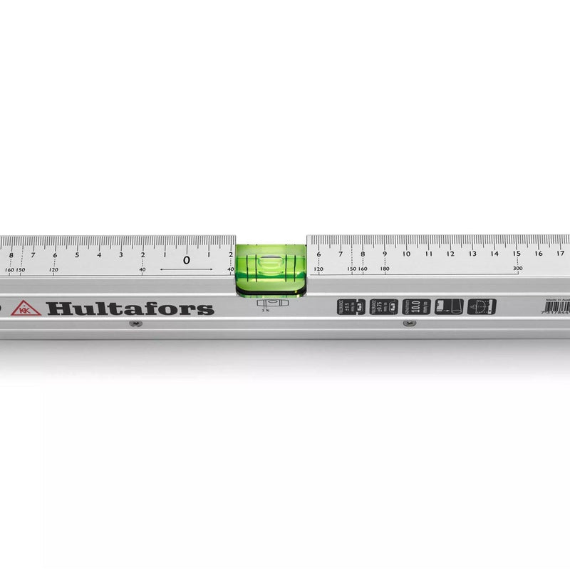 Hultafors Spirit Level IV 40 Magnet With Centre Point Scale For Metal Surfaces For Installers And Builders