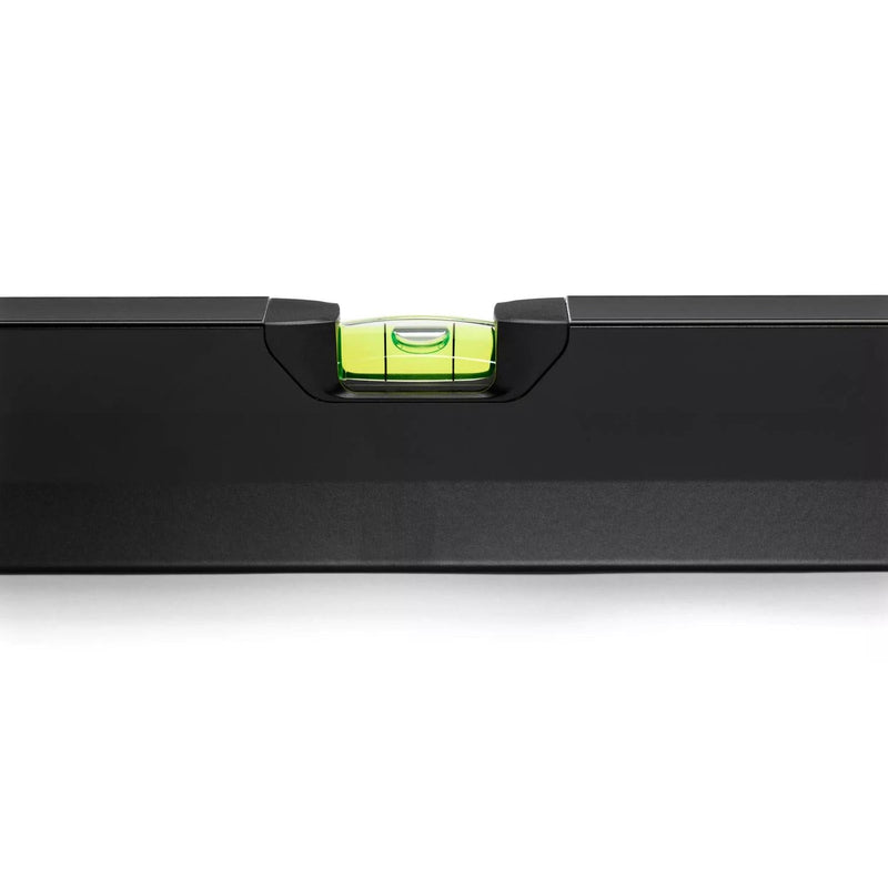 Hultafors Spirit Level HV Aluminium 0.029 Degree Accuracy, 30% Magnification Lens, Luminescent Reflector for Builders
