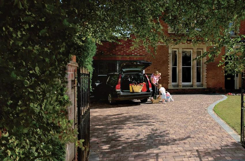 50mm Rumbled Block Paving Brick - Rustic - Armstrong Cheshire