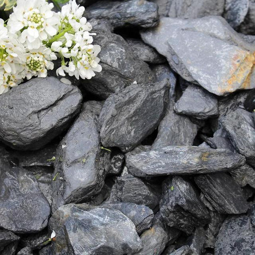 Dark Slate Chippings 40mm - 25/50 20kg Bags - Armstrong Cheshire