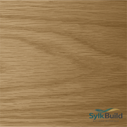 Wooden panel with a visible 'SylkBuild' logo in the corner.