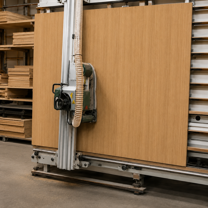 6mm Oak Veneer Plywood Single Sided Oak Faced Ply machine