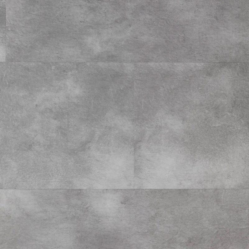 Grey Slate Waterproof 5mm Vinyl Tile With Drop Down Click System For Easy Installation