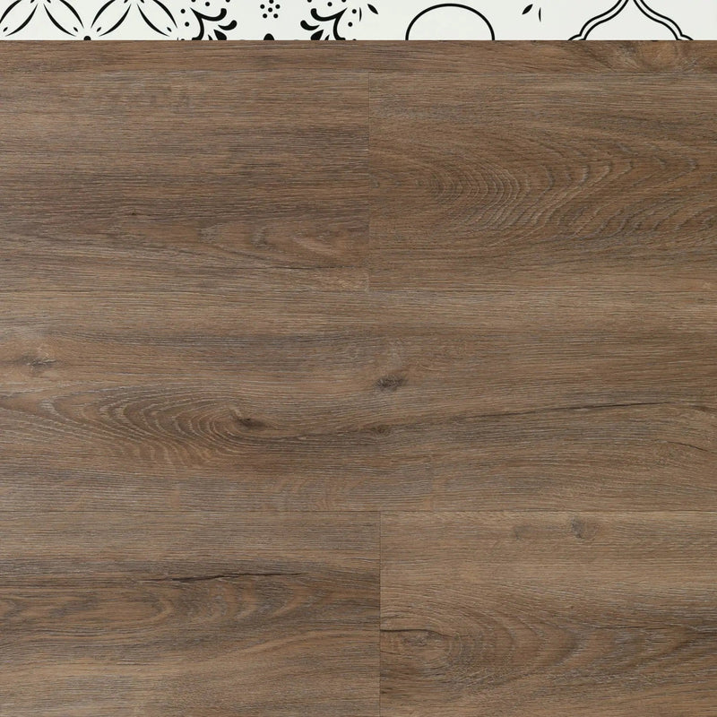 Oak Plank Vinyl Flooring Waterproof 5mm With Pre-Fitted Underlay And Drop Down Click System