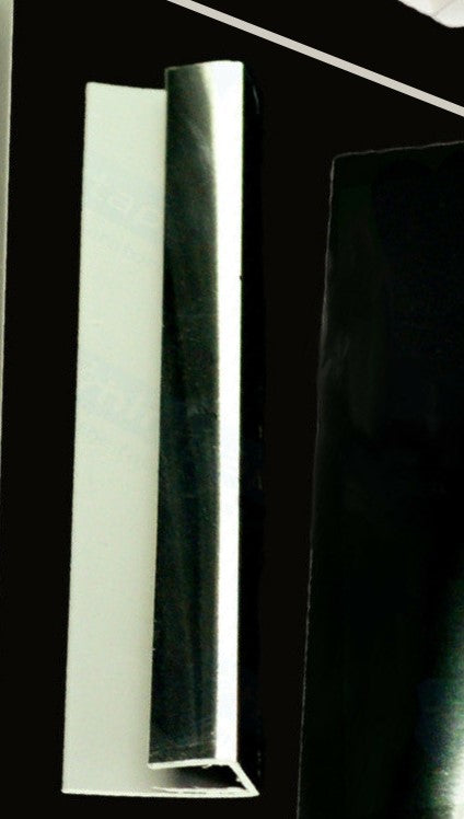 Finishing Profiles For 8mm And 10mm Wetwall Panels PVC Trims White Or Silver 2.7m Long