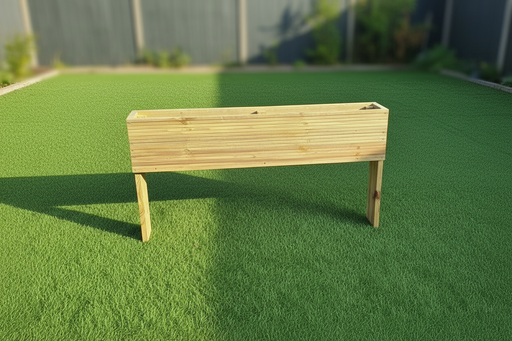 Extra Deep Raised wooden decking planter - Plywood ETC
