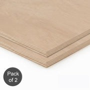 Two sheets of beige cardboard on a white background with 'Pack of 2' label.