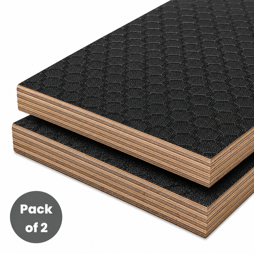 18mm Trailer Flooring Heksa Plus Hex Pack of 2 - Plywood ETC