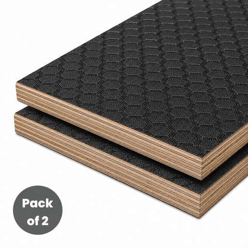 12mm Trailer Flooring Heksa Plus Hex Pack of 2 - Plywood ETC