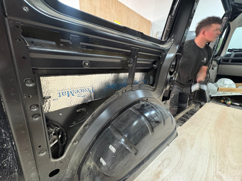 Camper Van Sound Deadening Mat, PeaceMAT XR 6m Roll in Silver