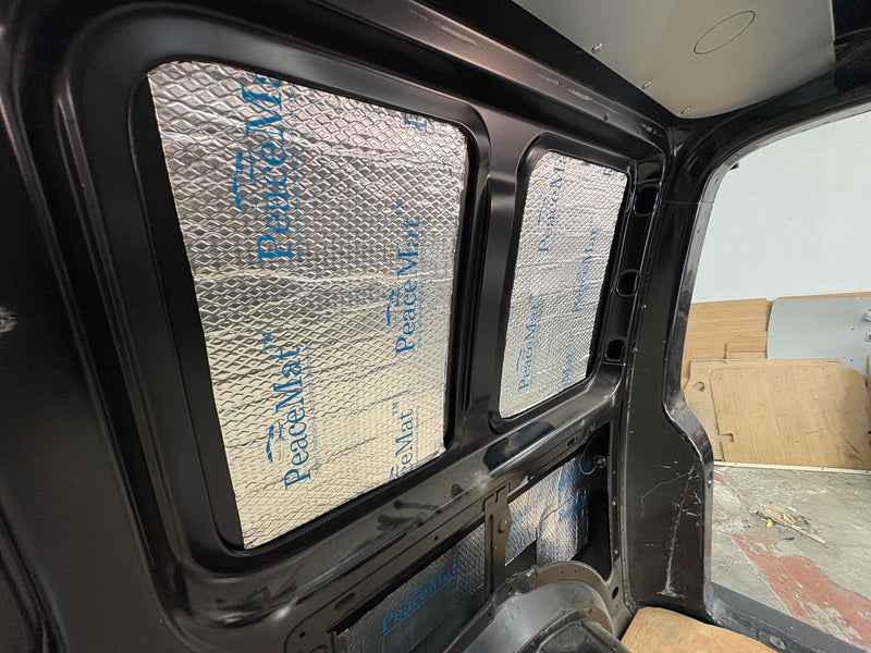 Camper Van Sound Deadening Mat, PeaceMAT XR 6m Roll in Silver