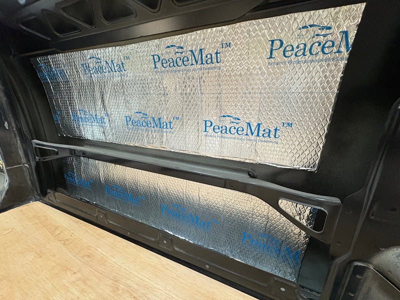 Camper Van Sound Deadening Mat, PeaceMAT XR 6m Roll in Silver