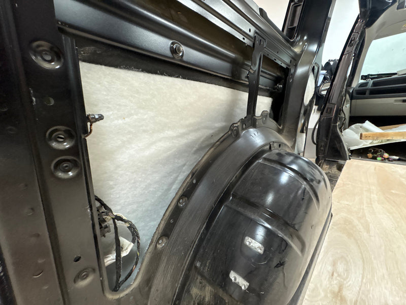 50mm Adhesive Camper Van Thermal Insulation White Fleece Absoft Material