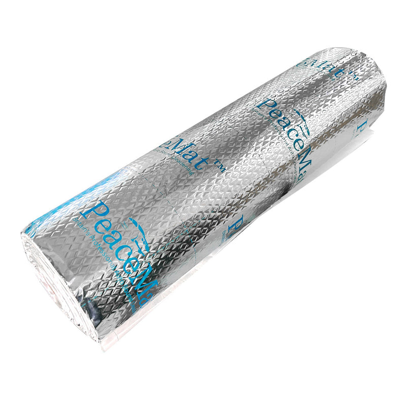 Camper Van Sound Deadening Mat, PeaceMAT XR 6m Roll in Silver