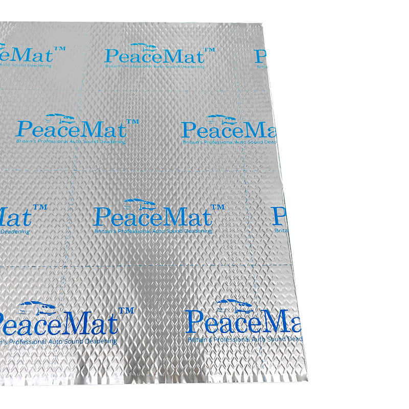 Camper Van Sound Deadening Mat, PeaceMAT XR 6m Roll in Silver