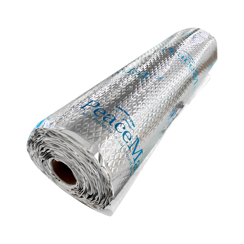 Camper Van Sound Deadening Mat, PeaceMAT XR 6m Roll in Silver