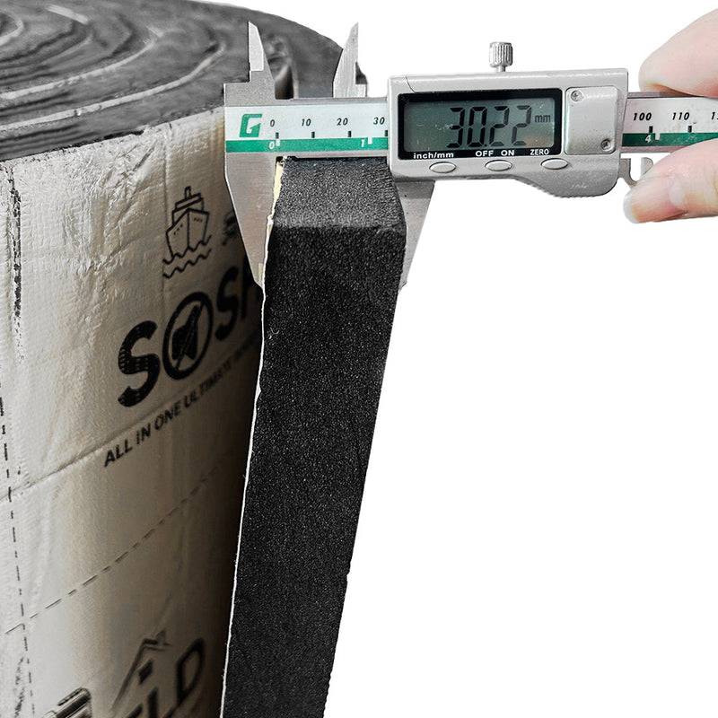 SOShield 30mm Premium Insulation for Camper Van, Boat and Home