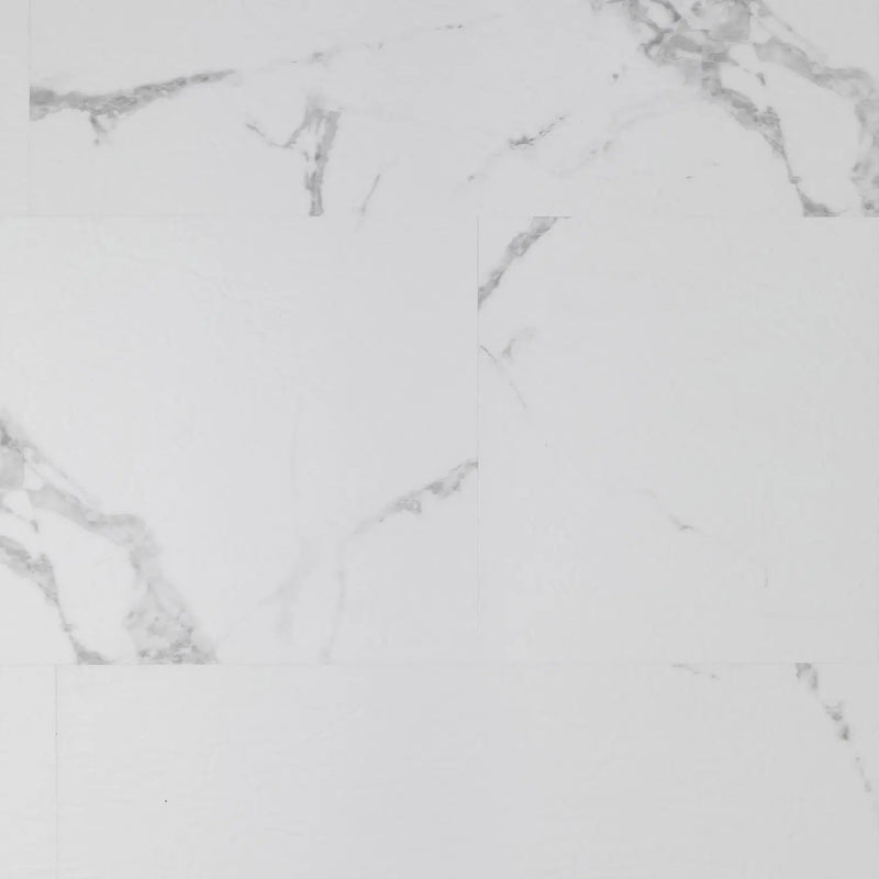 Carrera Marble Waterproof 5mm Vinyl Tiles With Pre Fitted Underlay And Drop Down Click