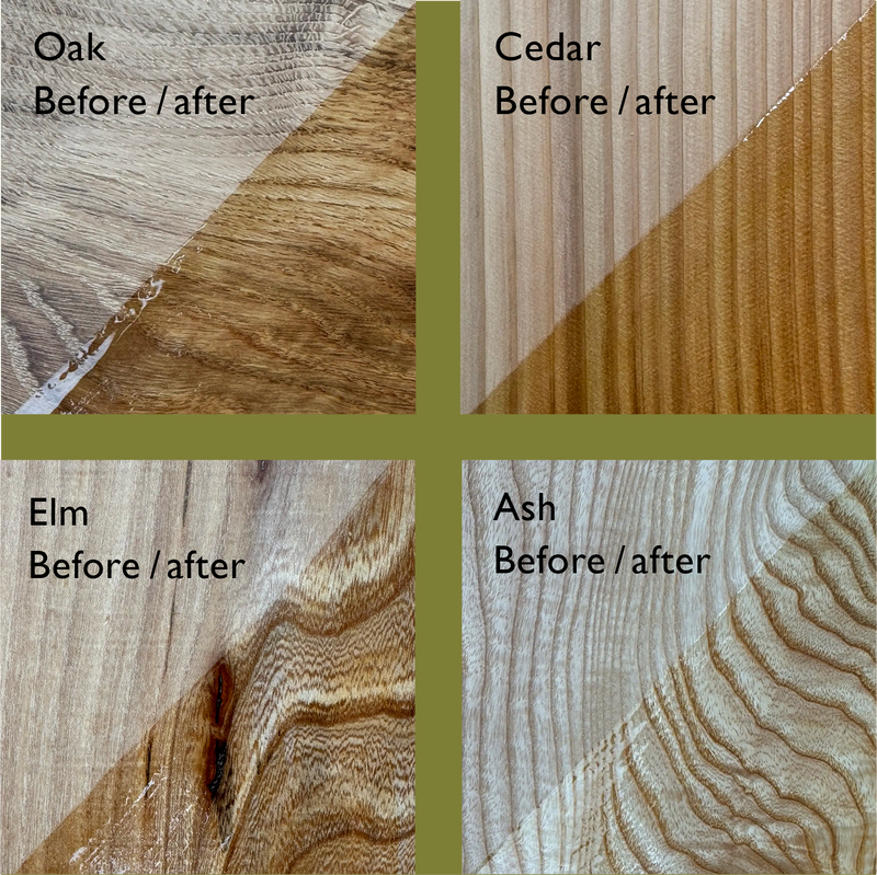 Hemp Wax for Wood Food Safe Polish Finish for Furniture & Boards - 60g