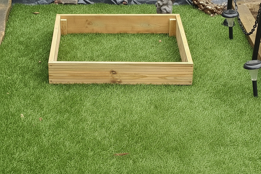 Tanalised Decking Timber Raised Bed Frame Planter - Plywood ETC