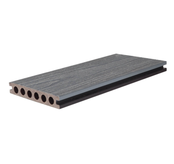 Capstone Composite Decking | 2 Colour Deck Board - Charcoal/Silver Grey | Durable & Stylish