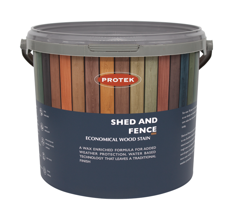 Ochre Shed & Fence Paint