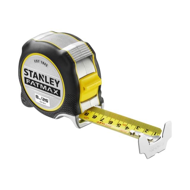 Stanley FatMax Xtreme Tape Measure 8m 26ft Precision For Vertical And Overhead Measuring
