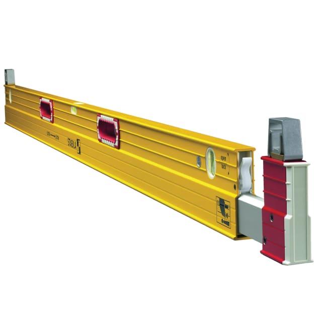 Stabila Extendable Spirit Level 106T-183 Pro Heavy-Duty Long-Range 183-315 cm for Builders