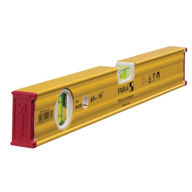 Stabila Magnetic Spirit Level 80 ASM PRO Hands Free Alignment With Rare Earth Magnets For Builders