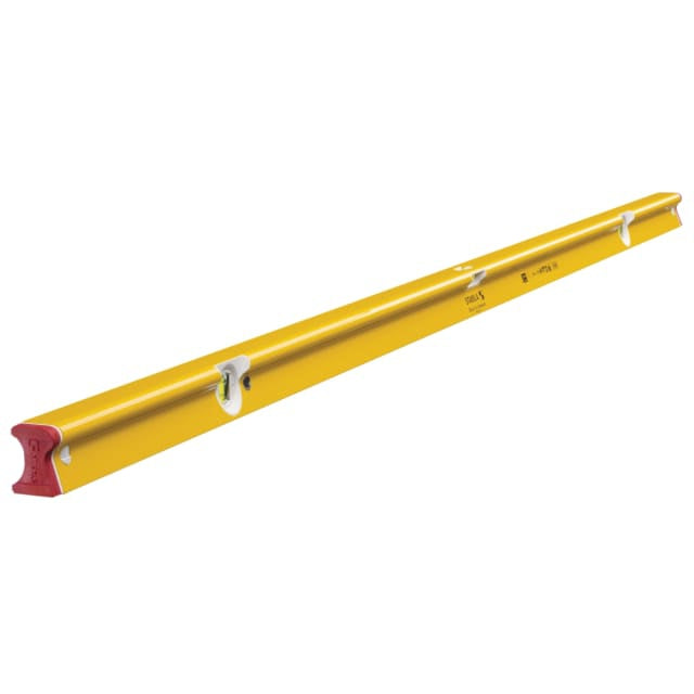 Stabila Spirit Level R Type Aluminium Five Chamber R Profile With Removable End Caps For Builders And Tradespeople