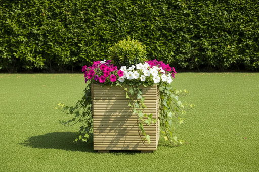 Square Wooden Decking Planter - Plywood ETC