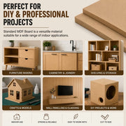 Standard MDF board 4mm - Plywood ETC
