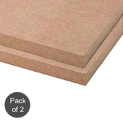 Two cardboard sheets with a 'Pack of 2' label on a white background