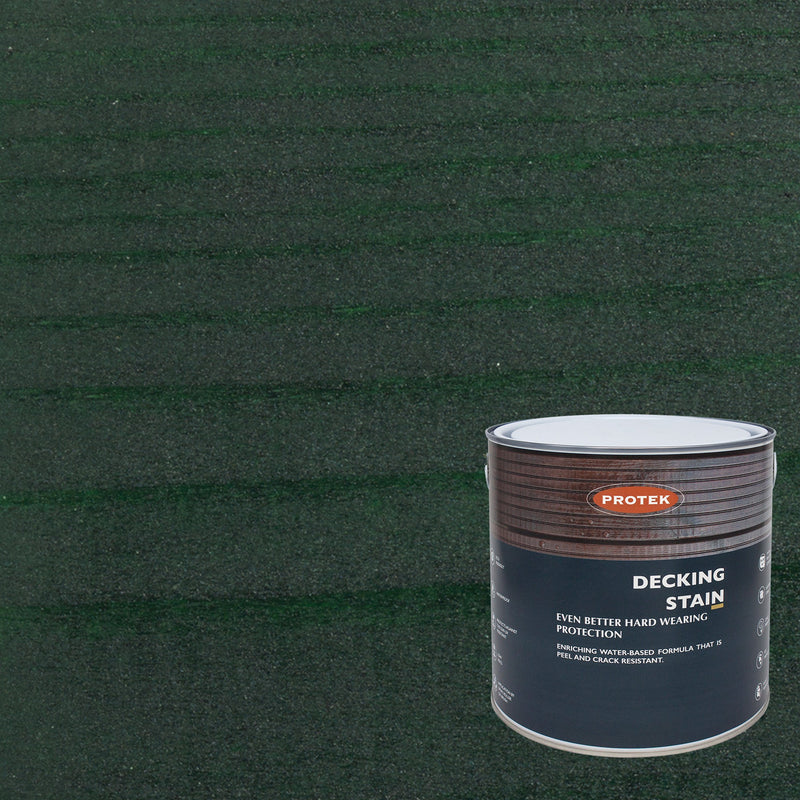 Dark Green Decking Stain