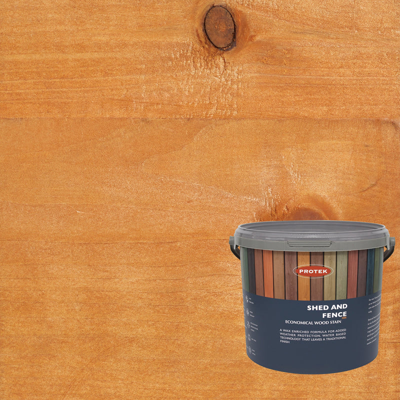 Ochre Shed & Fence Paint