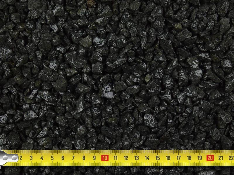 Black Basalt Gravel 10mm - 800kg Bulk Bag - Armstrong Cheshire