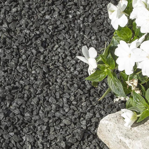 Black Basalt Gravel 10mm - 800kg Bulk Bag - Armstrong Cheshire