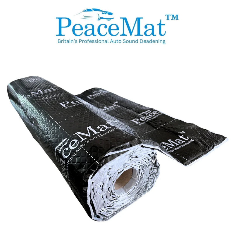 Camper Van Sound Deadening Mat, PeaceMAT XR 6m Roll in Black