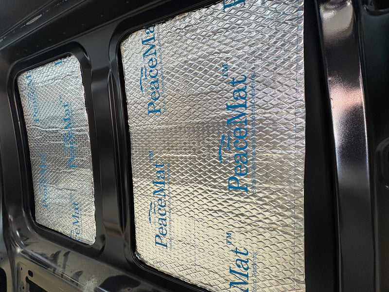 Camper Van Sound Deadening Mat, PeaceMAT XR 6m Roll in Silver