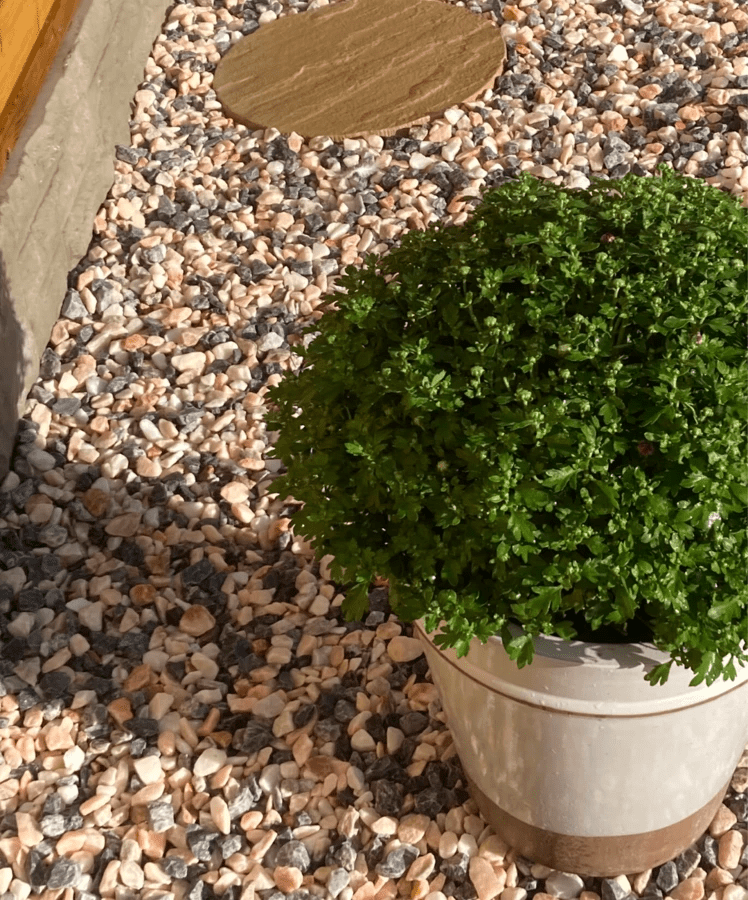 Carnival Pink Marble Gravel Chippings 20mm - 800kg Bulk Bag - Armstrong Cheshire