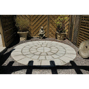 Cathedral Circle Concrete Paving Kit Barley 2.56m Diameter - Armstrong Cheshire