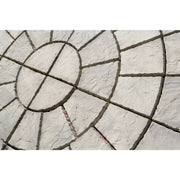 Cathedral Circle Concrete Paving Kit Weathered Moss 3.48m Diameter - Armstrong Cheshire