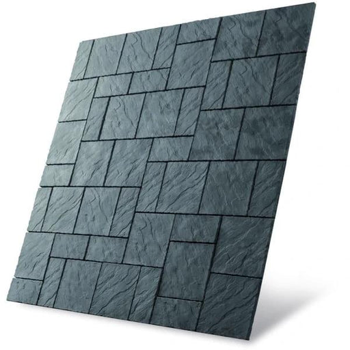 Chalice Concrete Paving Patio Kit 7.29m2 Welsh Slate - Armstrong Cheshire
