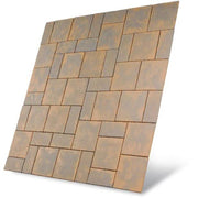 Chalice Concrete Paving Patio Kit Honey Brown  7.29m2 - Armstrong Cheshire