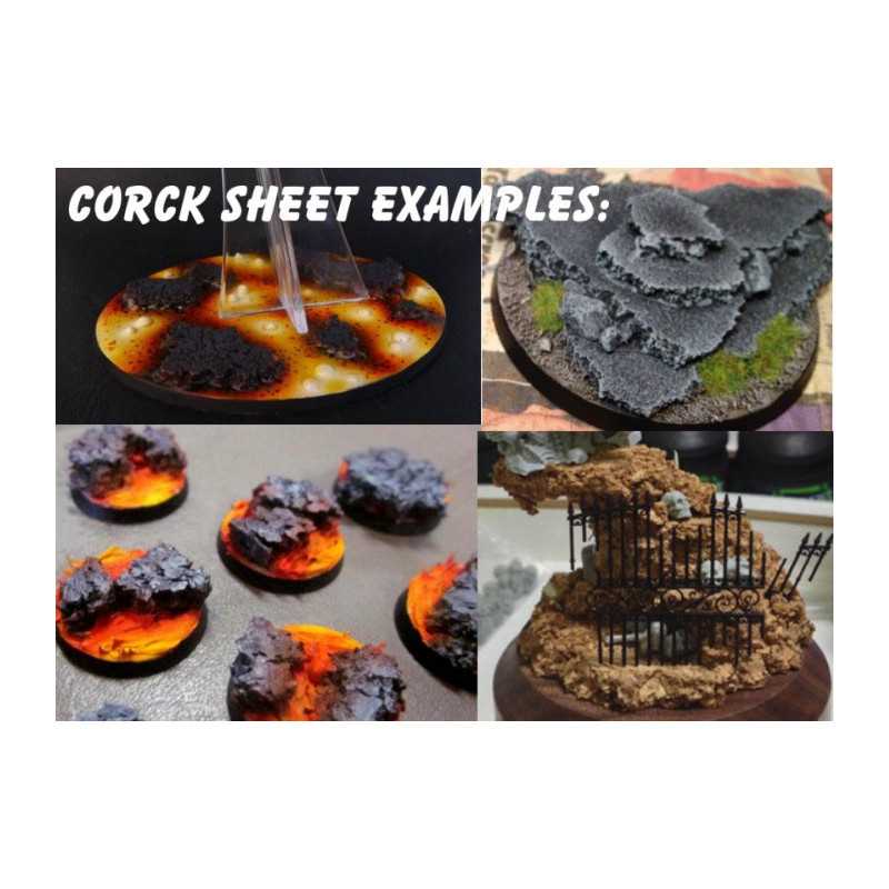 Cork Sheet: 198 x 296mm | Green Stuff World