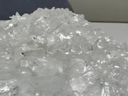 Crystal Clear Tumbled Glass Chippings 10-14mm - Armstrong Cheshire